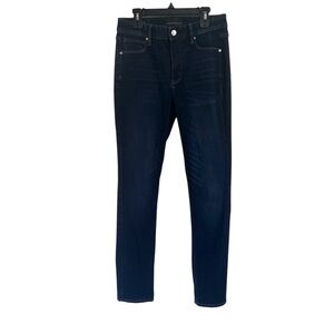 White House Black Market High Rise Slim Jeans Size 4 WHBM Dark Women’s Jean GUC